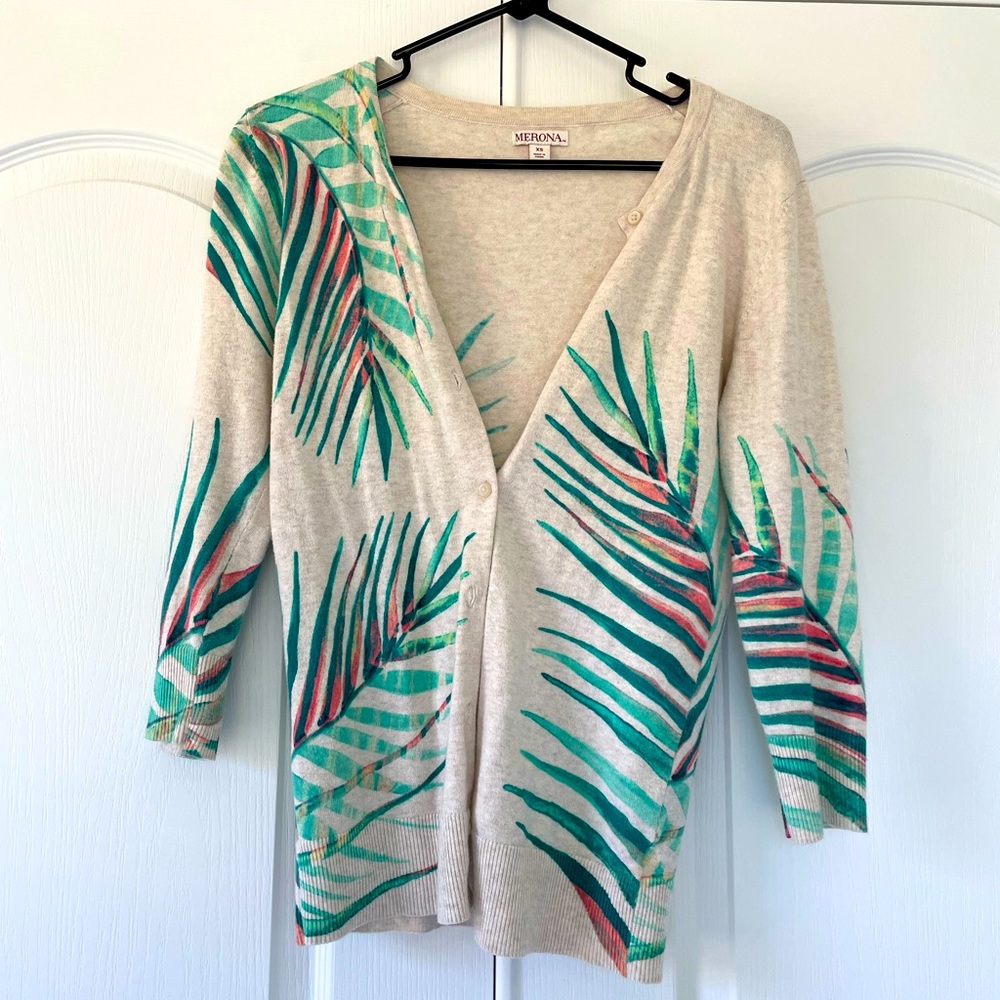 Palm Cardigan